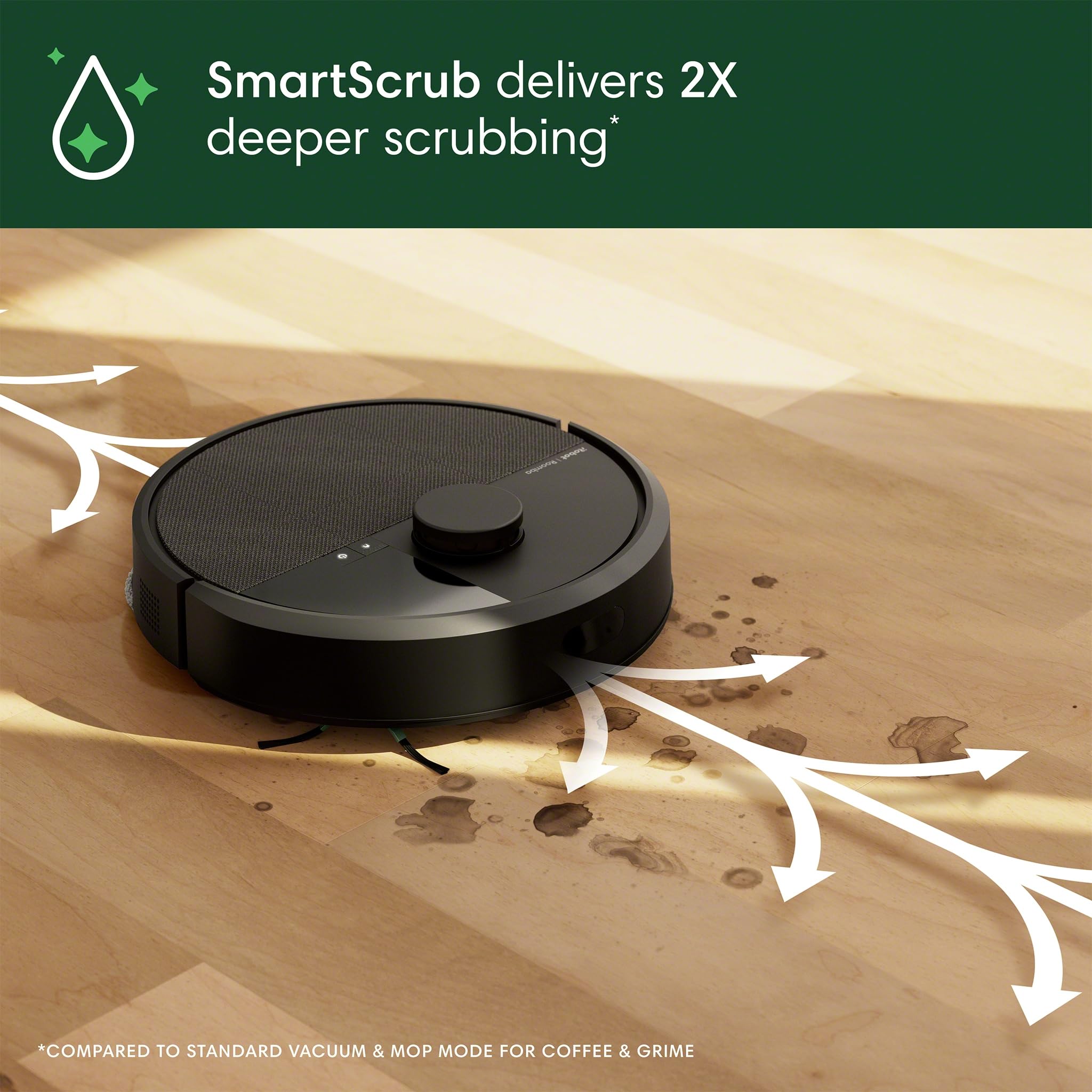 iRobot Roomba Plus 405 Combo Robot Vacuum & Mop + AutoWash Dock