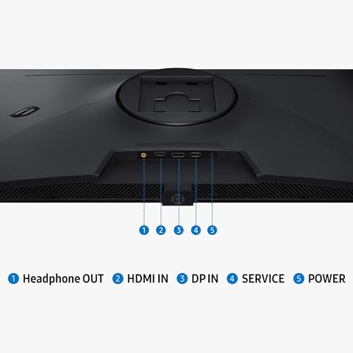 Samsung 32-in Computer Monitor - WOLED, UHD, 165Hz (DLG FHD 330Hz), Black Design, HAS - LS32HG732SNXZA (2026)
