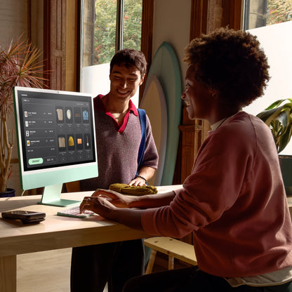 (Open Box) Apple 24-inch iMac with Retina 4.5K display: M4 chip w 8C CPU / 8C GPU, 256GB SSD, 16GB Memory - Pink - MWUG3LL/A (Fall 2024)