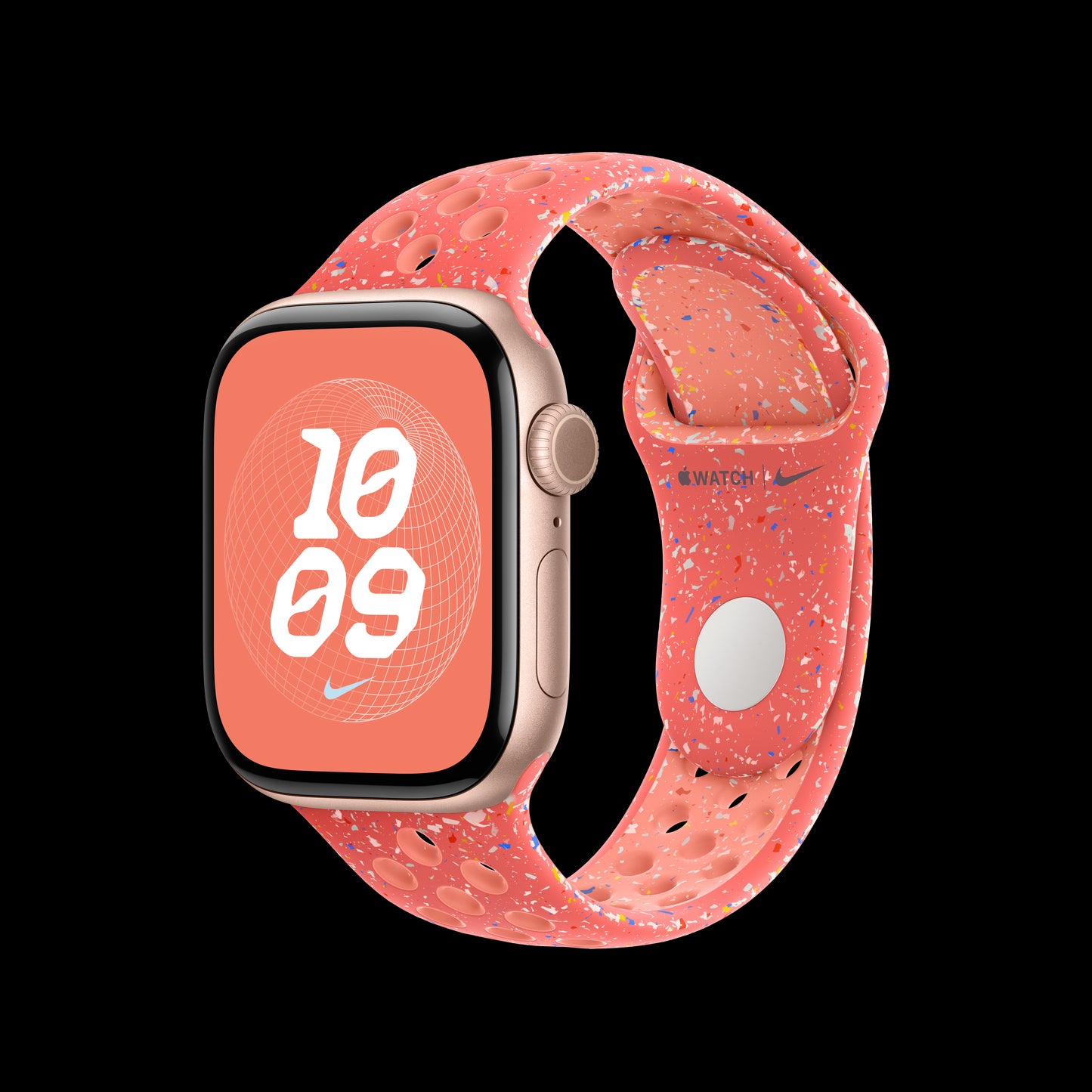 Apple 40mm Magic Ember Nike Sport Band - M/L - MC2K4AM/A (2024)