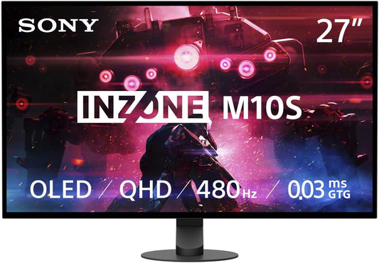 Sony INZONE M10S 27-in OLED QHD LED Gaming Computer 0.03ms GTG NVIDIA G-SYNC