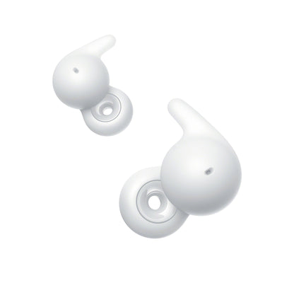 Sony LinkBuds Open Wireless Earbud Headphones with an Open-Ring Design, White