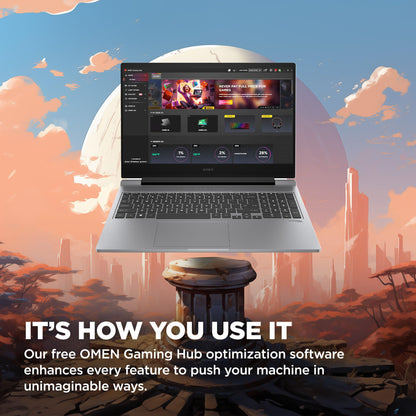 (Open Box) HP OMEN 16-in Laptop Computer, Core i7-14650HX, 16GB, 512GB, NVIDIA GeForce RTX 4060 GPU, 16-ae0100nr
