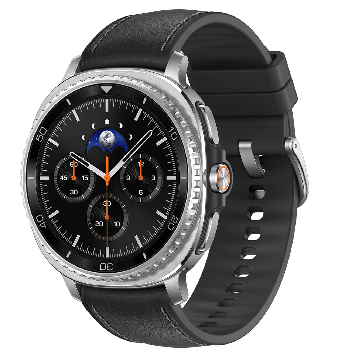 Samsung Galaxy Watch8 Cellular LTE Classic Stainless Steel Smartwatch 46mm BT - Black - (2025, SM-L505UZKAXAA)
