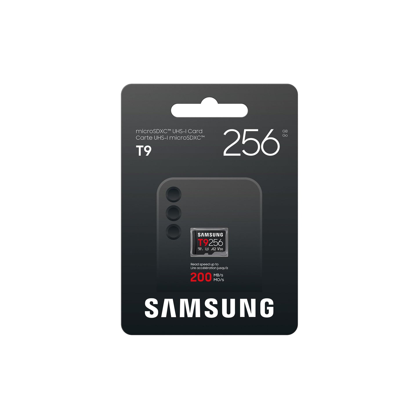 Samsung T9 256GB MicroSD Memory Card - MB-MH256T/AM