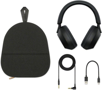 Sony WH-1000XM5 Wireless Noise Canceling Bluetooth Headphones with Alexa Control - Black