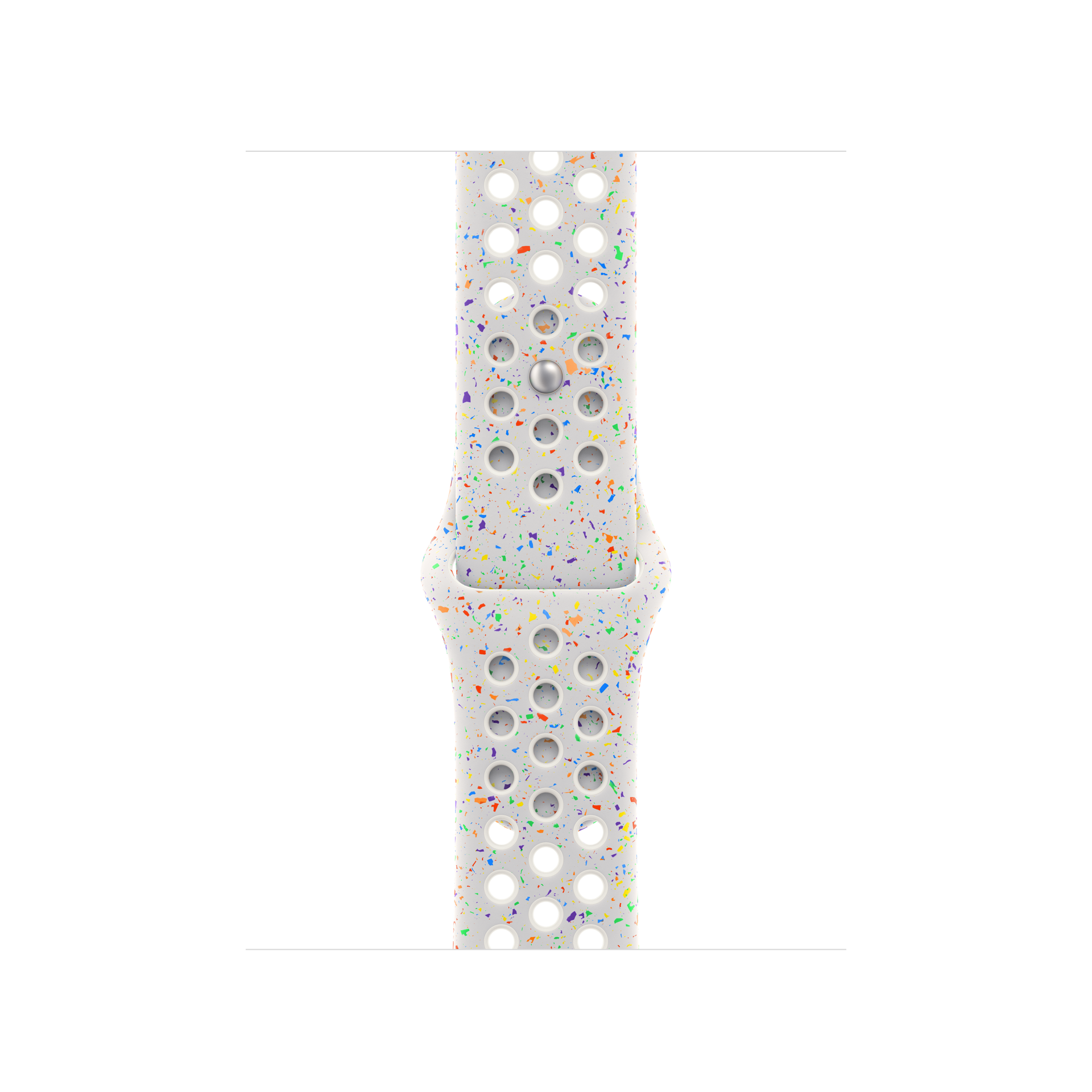 Apple 42mm Pure Platinum Nike Sport Band - S/M - MYJM3AM/A (2024) display picture 1