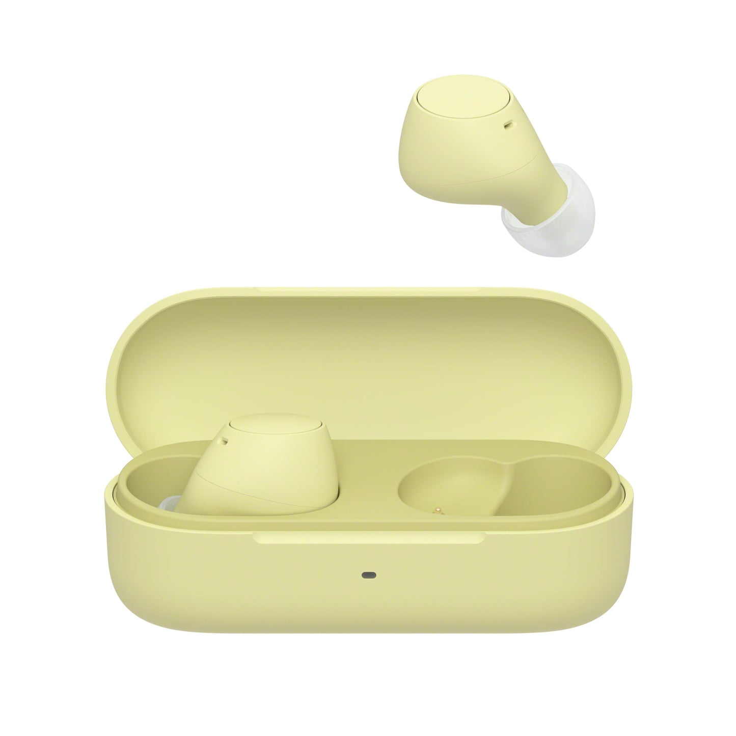 Sony WF-C510 Wireless in-Ear Bluetooth Earbud Headphones with up to 22-Hour Battery, IPX4 Water Resistance, Butter Yellow