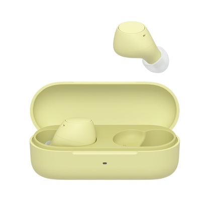 Sony WF-C510 Wireless in-Ear Bluetooth Earbud Headphones with up to 22-Hour Battery, IPX4 Water Resistance, Butter Yellow