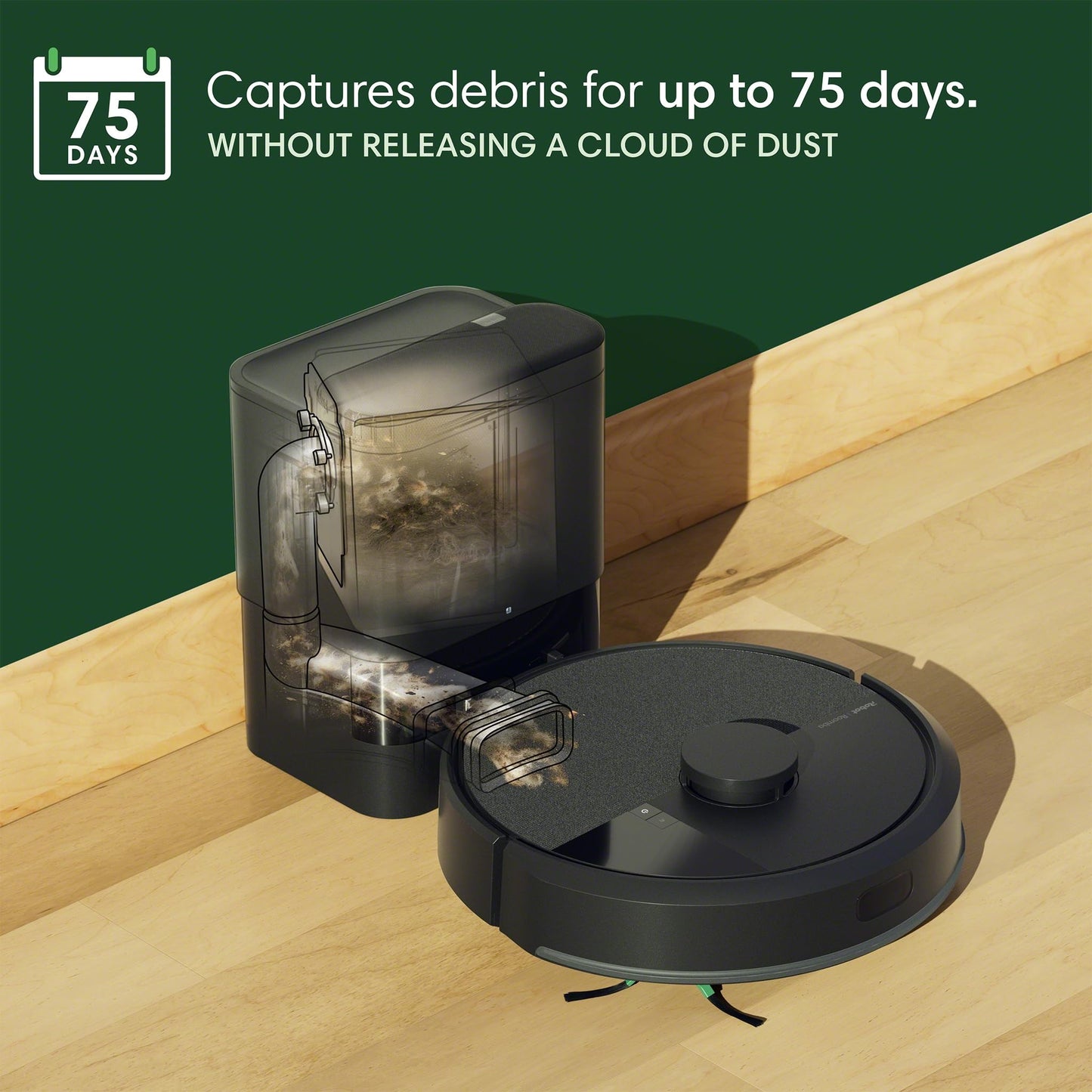 iRobot Roomba 105 Combo Robot Vacuum & Mop + AutoEmpty Dock - Self-Empties for 75 Days