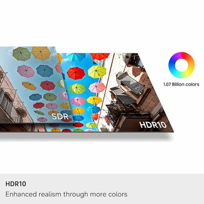 Samsung 32-in Computer Monitor - UHD, VA, 60Hz, 1HDMI, 1DP, Simple Stand, Slim Design - LS32H704EANXZA (2026)