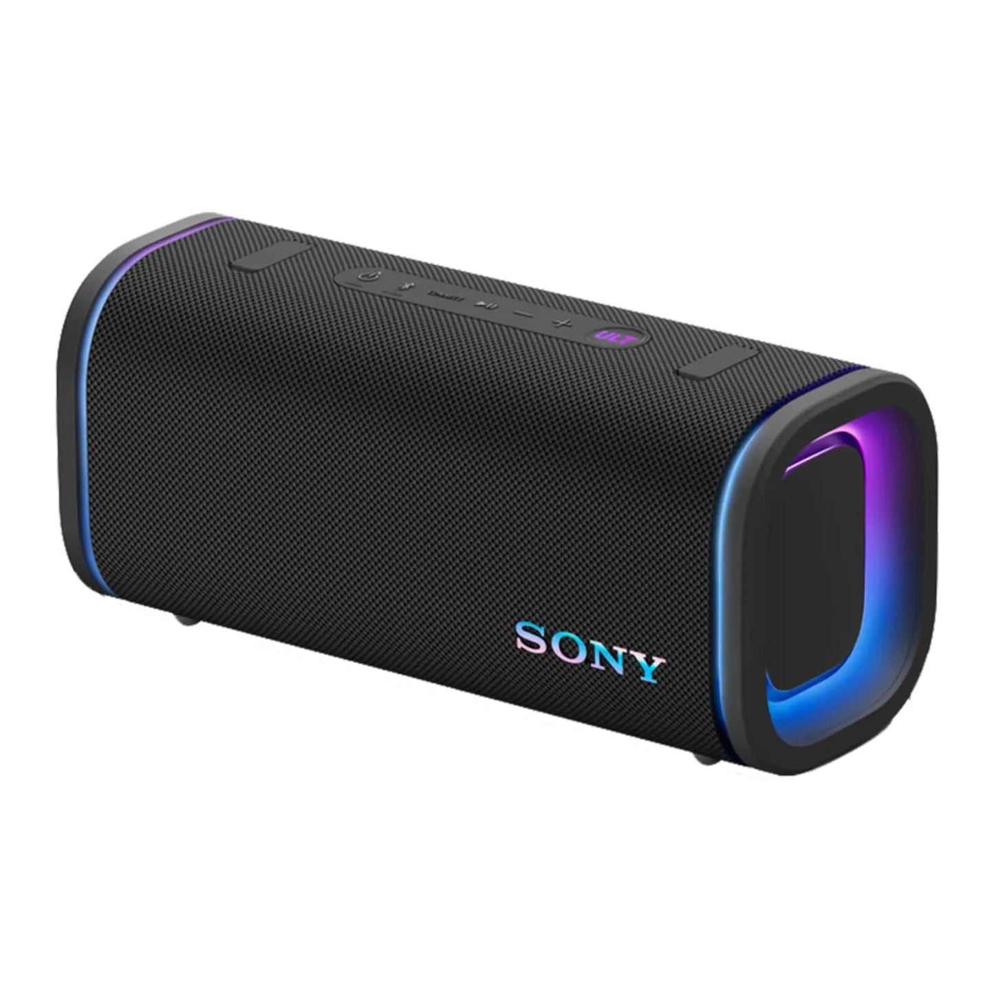 Sony ULT Field 5 Wireless Portable Bluetooth Speaker, Waterproof, 25 Hour Battery, 360° Party Light, and Shoulder Strap (SRSULT50B), Black