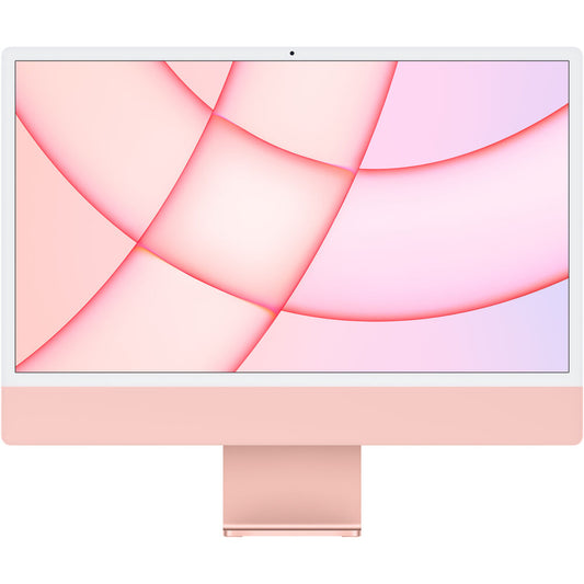 (Open Box) Apple 24-inch iMac w Retina 4.5K - M1 chip w 8-core CPU  7-core GPU, 256GB - Pink MJVA3LL/A (Spring 2021)