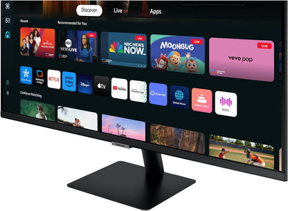 Samsung 43-in M7 (M70D) Series 4K UHD Smart Monitor with Streaming TV, LS43DM702UNXGO (2024)