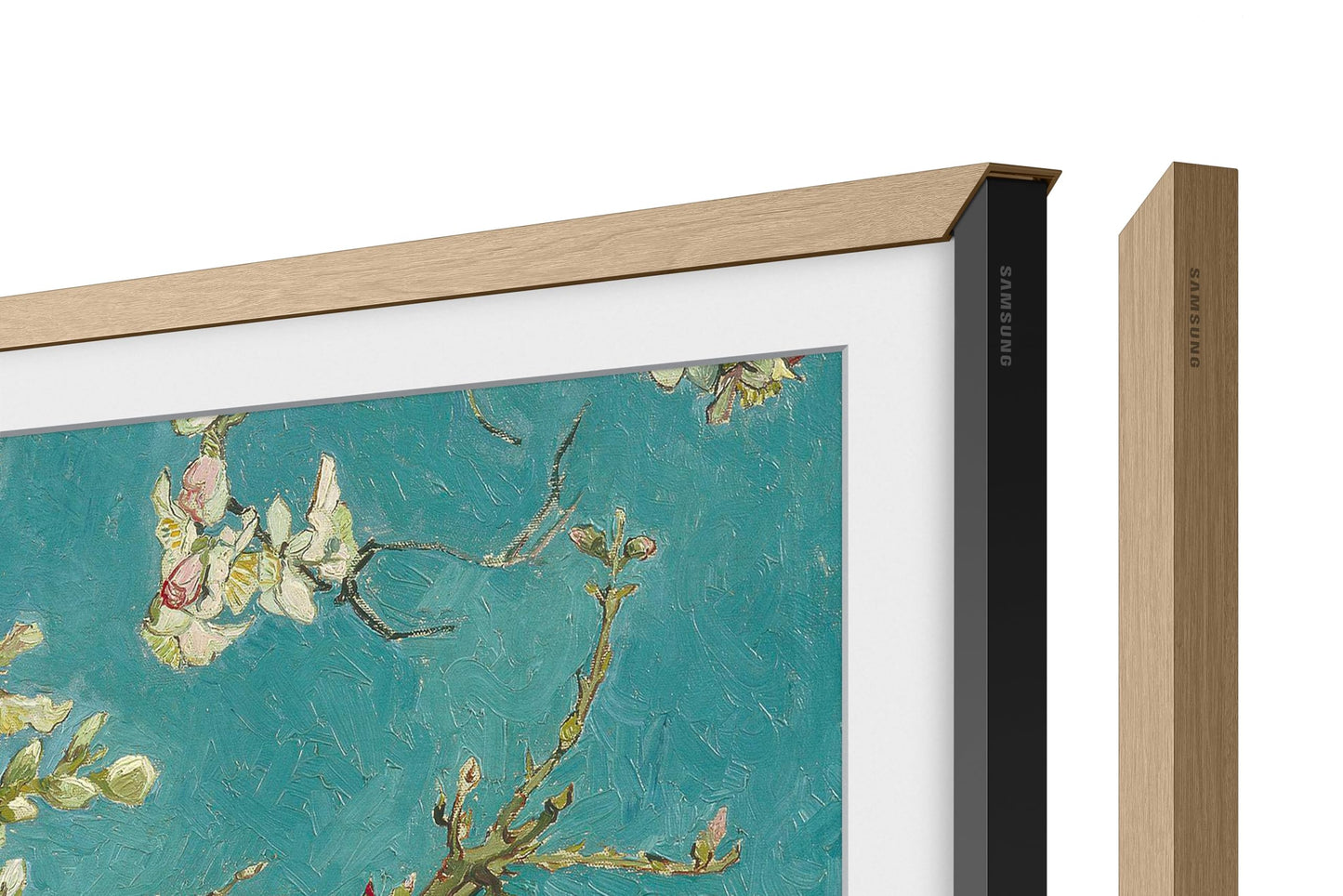 (Open Box) Samsung Customizable Bezel for 32-in The Frame TV, VG-SCFC32TKB/ZA - Modern Teak (2023)