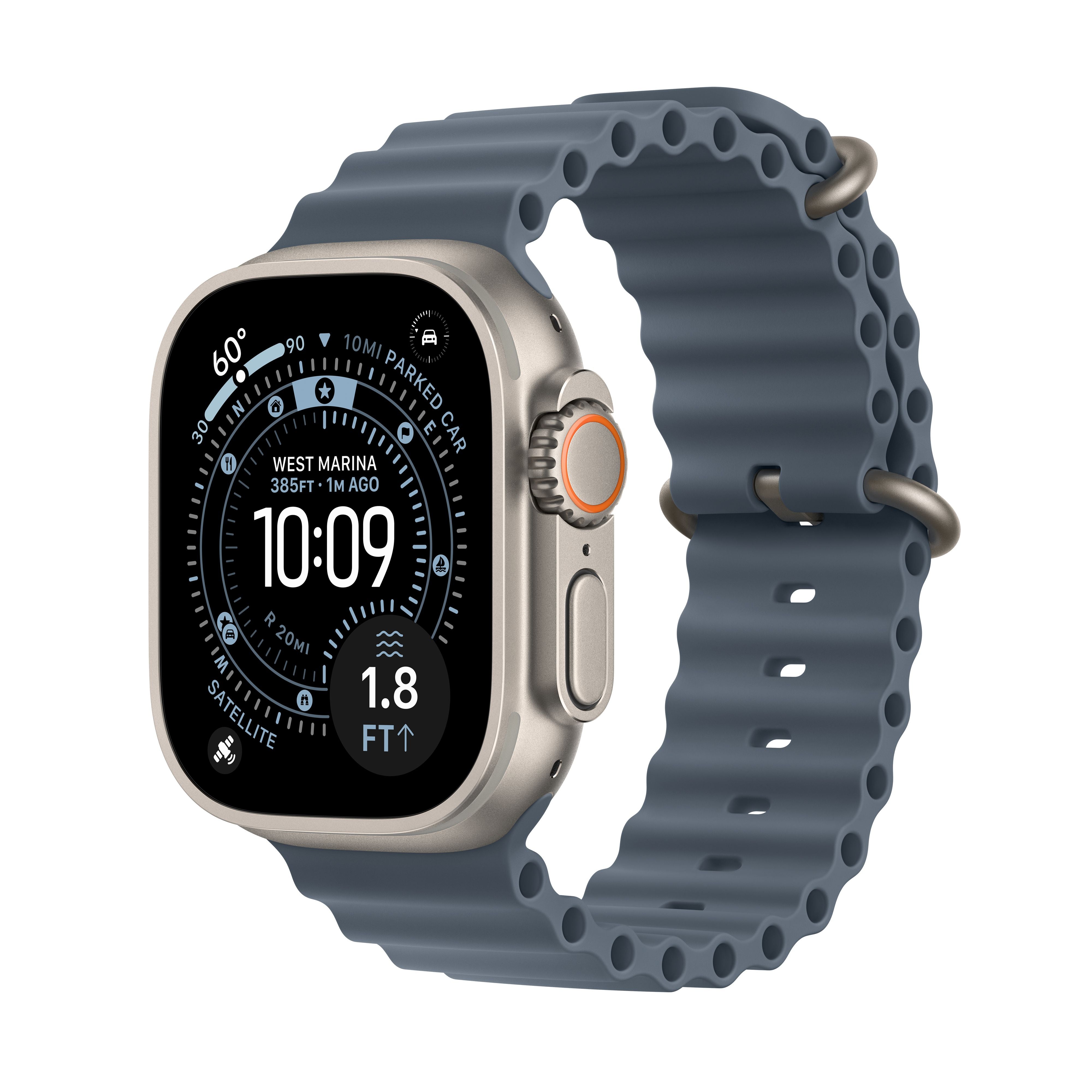 Open Box) Apple Watch Ultra 3 GPS + Cellular 49mm Natural Titanium Ca