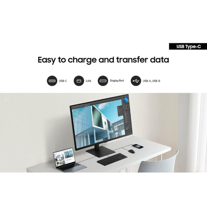 Samsung 37-inch ViewFinity S8 (S80UD) 4K UHD HDR10 Computer Monitor - LS37D800UANXZA