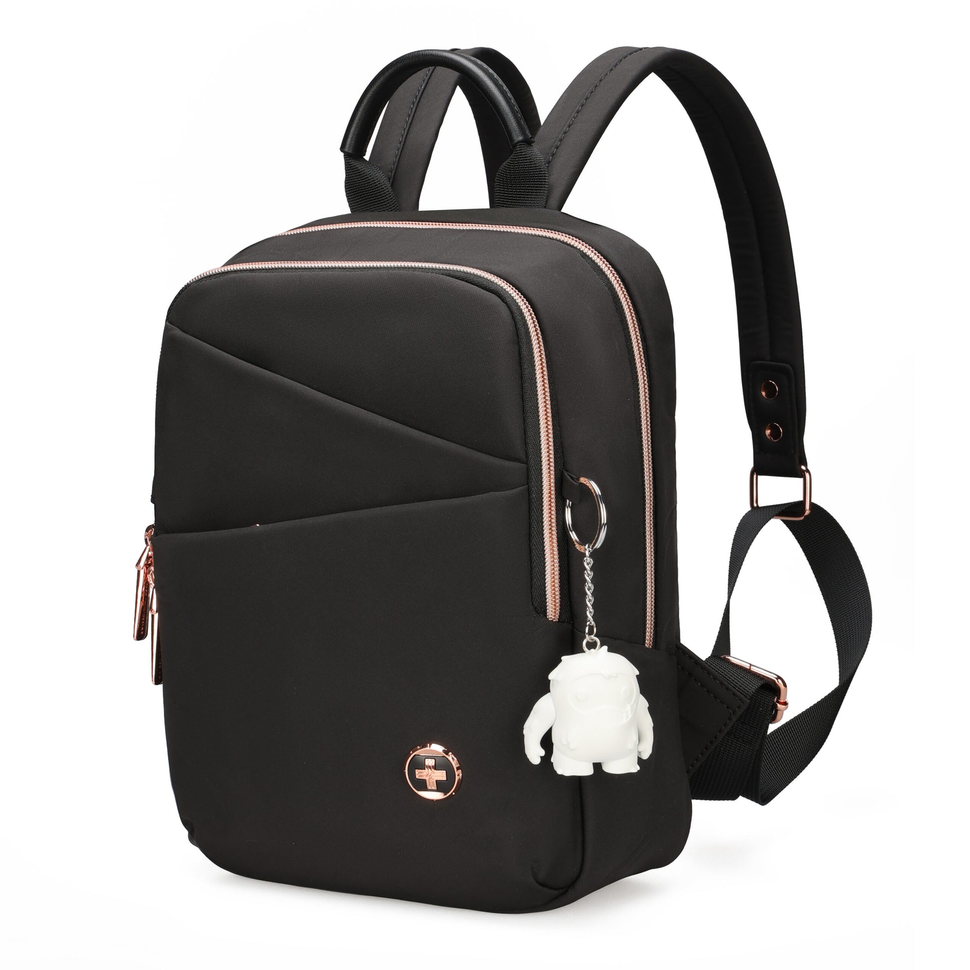 black rose mini backpack Swissdigital Katy Rose NG Black M Backpack