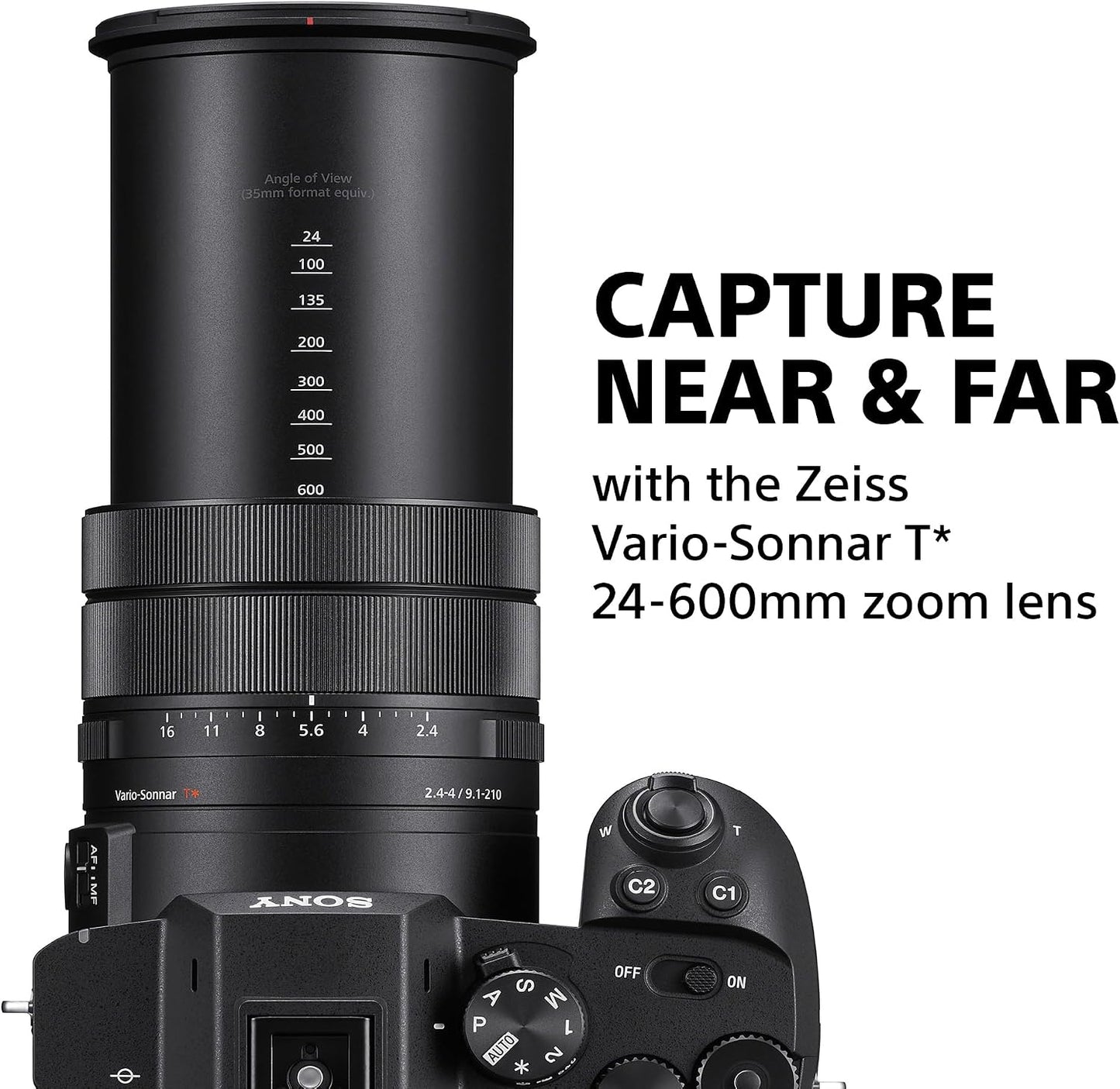 Sony RX10 V 25x Camera with 24–600mm Zoom Lens, 20.1 MP - DSC-RX10M5/B