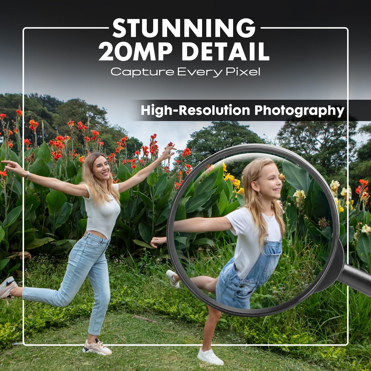 Minolta MN40Z 20 MP / 1080P FHD Bridge Digital Camera w/40x Optical Zoom (Silver)