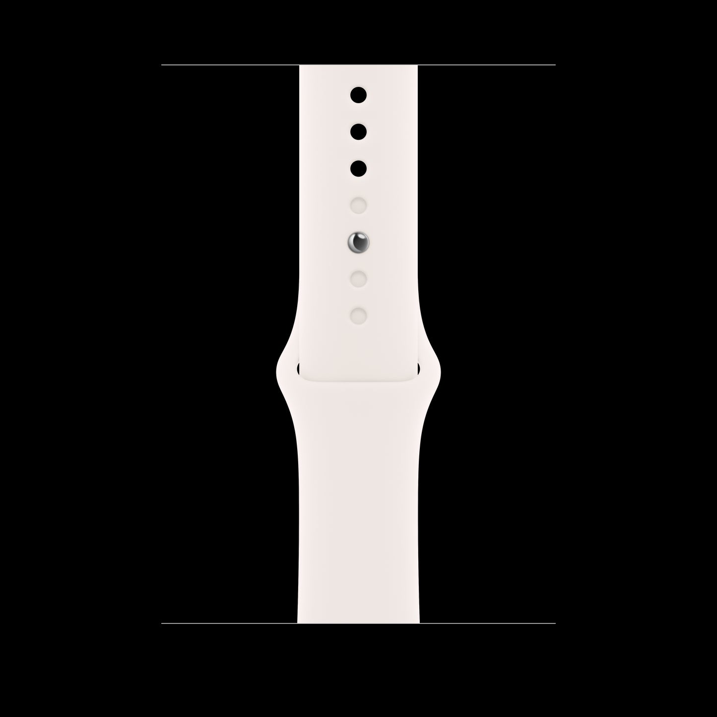 Apple 46mm Light Blush Sport Band - S/M - MXM83AM/A (2024)