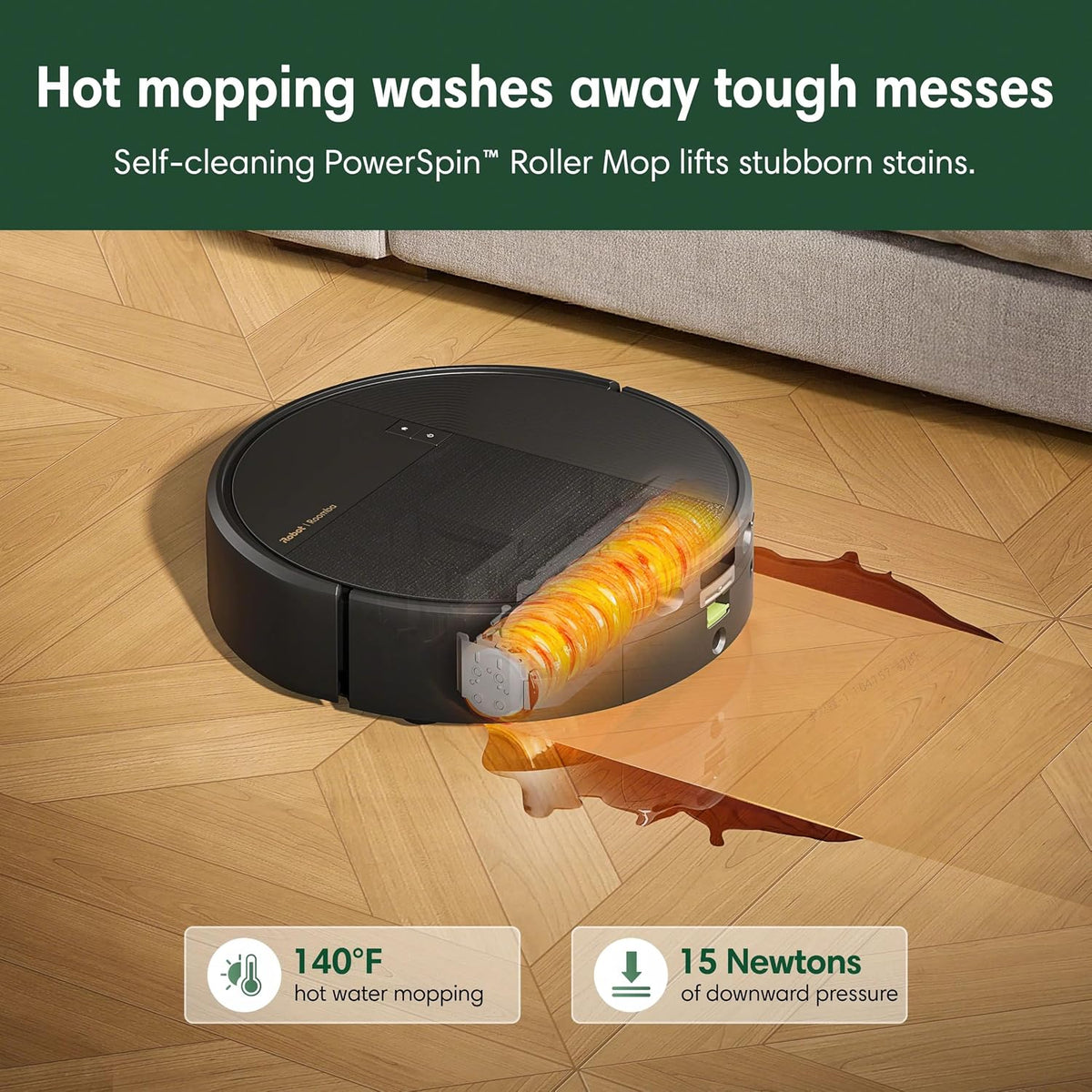 iRobot Roomba Plus 678 Robot Vacuum & Mop Combo