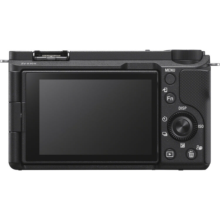 Sony Alpha ZV-E10 II 26MP APS-C Mirrorless Vlog Camera - Body Only - Black