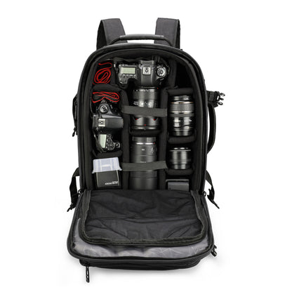 Swissdigital BERG PRO Black XL Backpack | Camera Bag