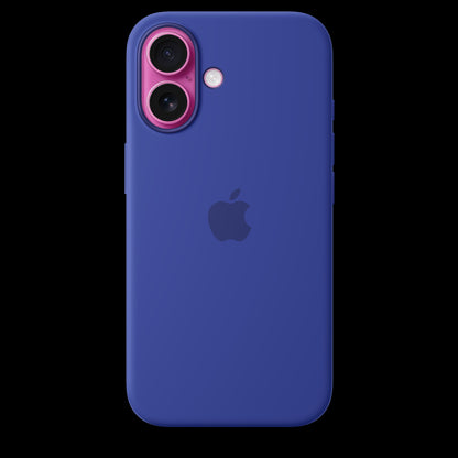 Apple iPhone 16 Silicone Case with MagSafe - Ultramarine - MYY63ZM/A (2024)