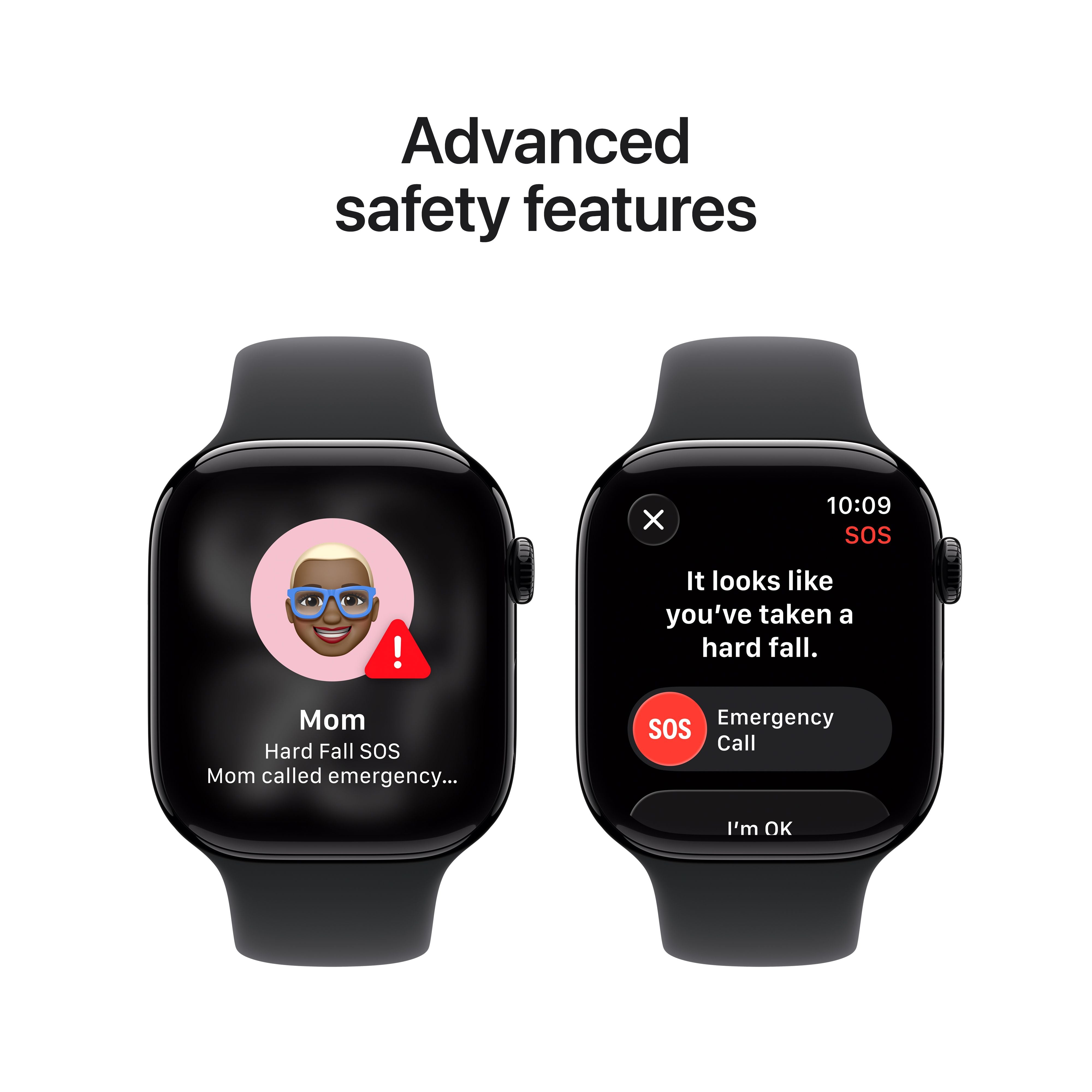 Apple Watch Series 11 GPS 46mm Jet Black Aluminum Case with Black Spor