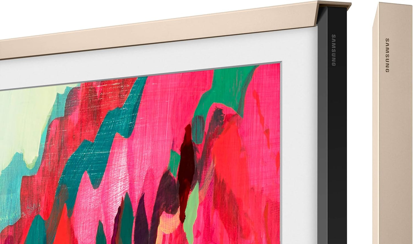 (Open Box) Samsung 65-in The Frame Customizable Bezel - Sand Gold Metal - VG-SCFF65SGMZA - (2025)
