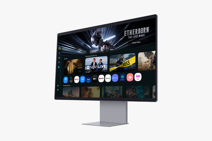 (Open Box) Samsung 32-in Smart Monitor M9 M90SF 4K OLED Samsung Vision AI - Black - LS32FM902SNXZA
