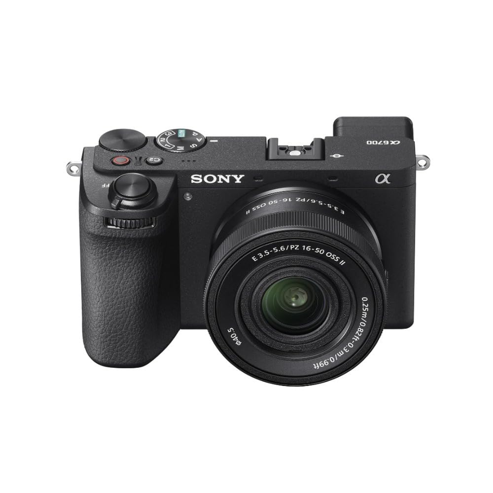 Sony Alpha 6700K APS-C Mirrorless Camera with 16-50mm OSS II Lens (Black) - ILCE6700KB