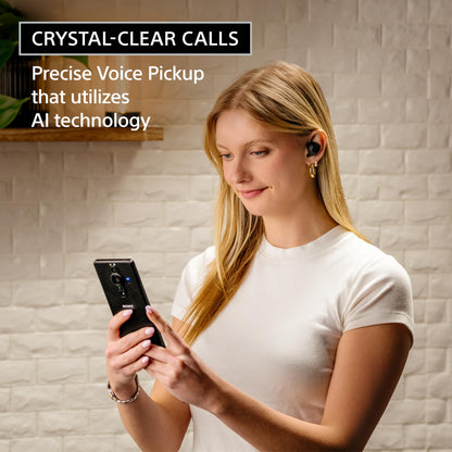 (Open Box) Sony WF-C710N Wireless Noise-Canceling Earbuds with up to 30-Hour Battery Life, Black