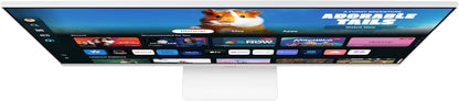 (Open Box) Samsung 32-in M5 M50D Smart LED Computer Monitor - LS32DM501ENXZA - White