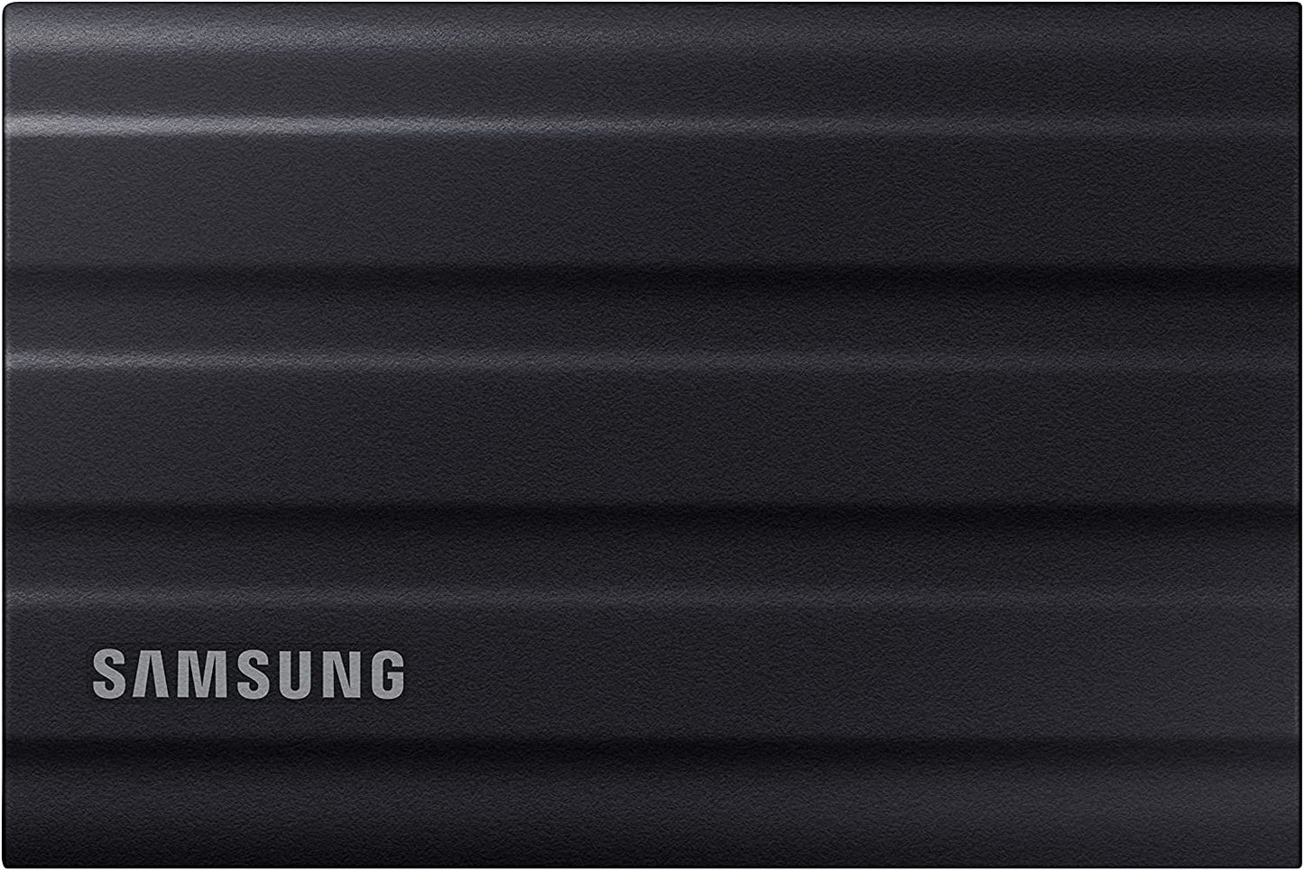 (Open Box) Samsung T7 Shield Water Resistant SSD Portable Hard Drive 1TB - Black