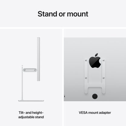 Apple Studio Display XDR - Standard glass - Tilt- and height-adjustable stand - MFEL4LL/A - (2026)
