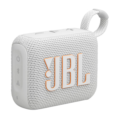 JBL Go 4 - Ultra-Portable, Waterproof and Dustproof Bluetooth Speaker - White