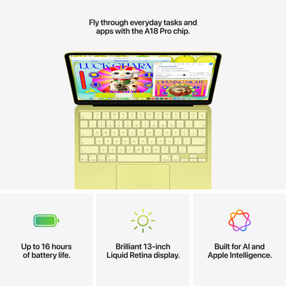 Apple 13-inch MacBook Neo: A18 Pro chip with 6‑core CPU and 5‑core GPU, 256GB SSD - Blush - MHFH4LL/A (2026)