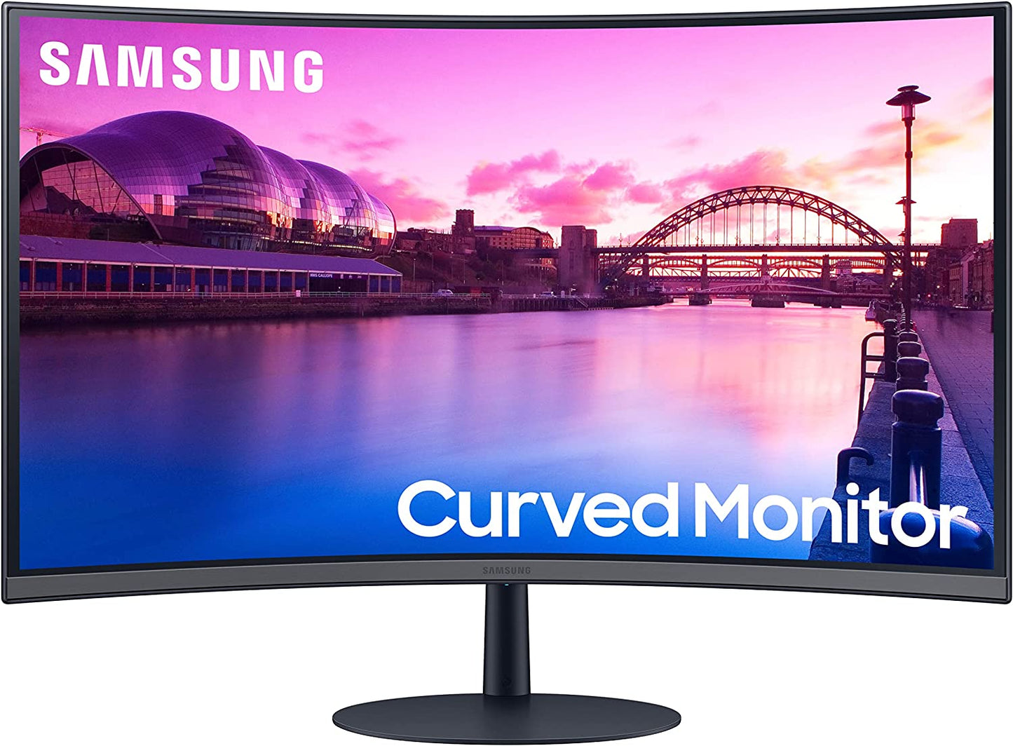 (Open Box) Samsung 27-in S39C Series FHD Curved Gaming Monitor, 75Hz, LS27C392EANXGO (2023)