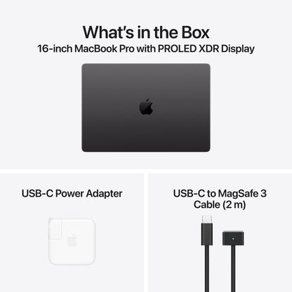 Apple 16-inch MacBook Pro with PROLED XDR Display: Apple M5 Pro chip with 18-core CPU and 20-core GPU, 1TB SSD - Space Black - MJ304LL/A