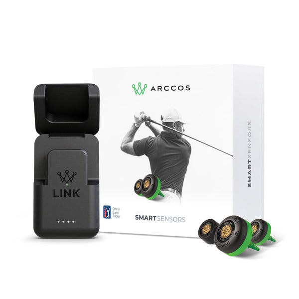Arccos Smart Sensors & Link Pro セット Arccos Starter Bundle: Arccos Smart Sensors Gen 3+ & Link Pro