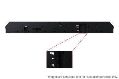Samsung HW-Q800F 5.1.2 Channel Soundbar, 400W Dolby ATMOS 5.1ch (2025)