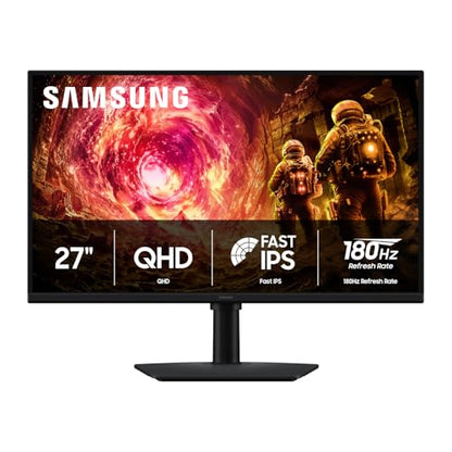 (Open Box) Samsung 27-in QHD, IPS, 180Hz, 1ms, G-Sync - LS27FG502ENXZA