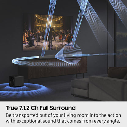 Samsung HW-Q900F 7.1.2 Channel Soundbar, 546W Dolby ATMOS 5.1ch (2025)
