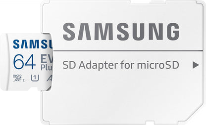 Samsung 64GB EVO Plus MicroSD Memory Card - MB-MC64SA/AM