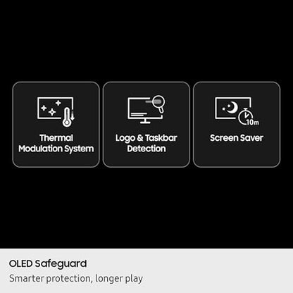 Samsung 27-in Odyssey Computer Monitor - OLED G6 G61SH QHD 240Hz Gaming Monitor - LS27HG612SNXZA (2026)