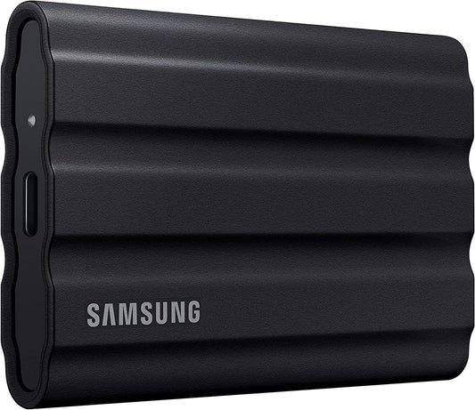 (Open Box) Samsung T7 Shield 4TB, Portable SSD, Water & Dust Resistant - MU-PE4T0S/AM - Black
