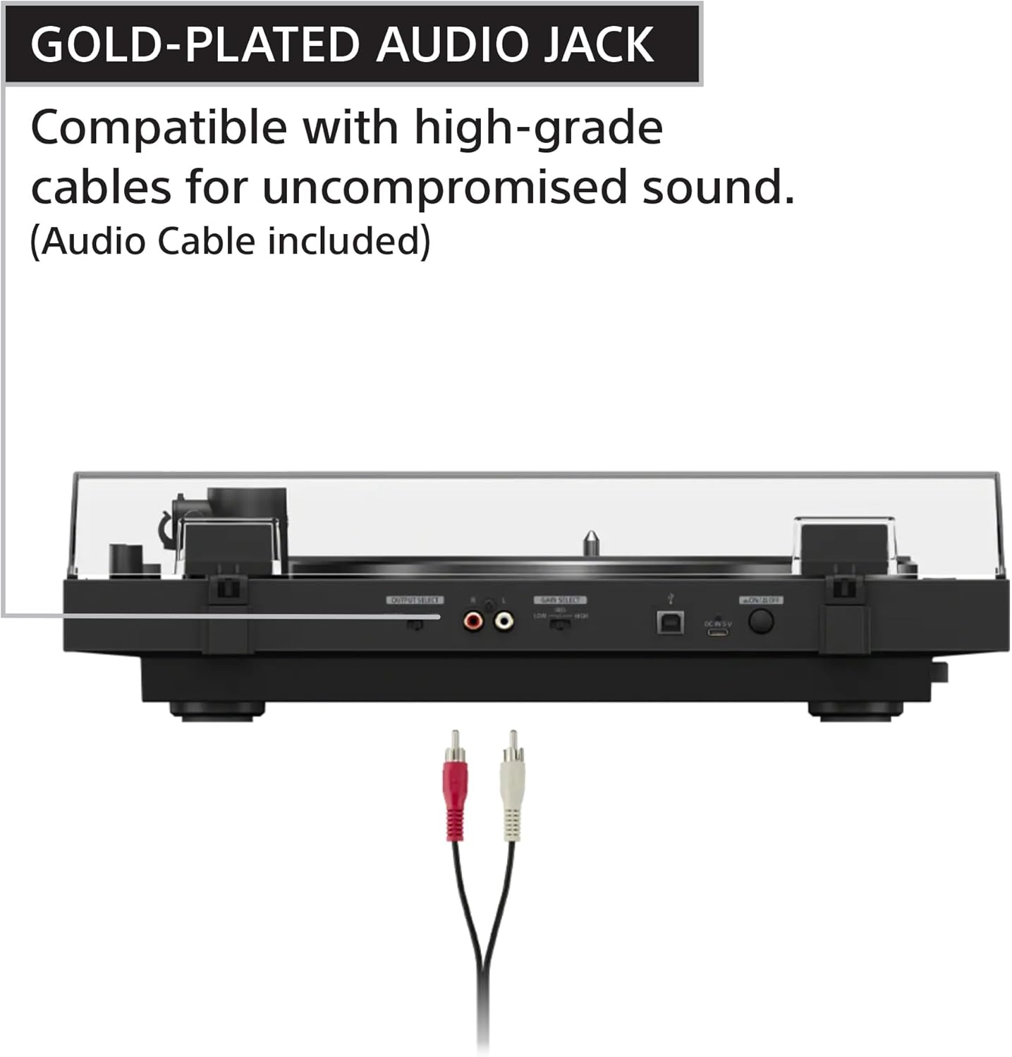 Sony PS-LX5BT Bluetooth Wireless Turntable (2026)