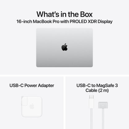 Apple 16-inch MacBook Pro with PROLED XDR Display: Apple M5 Pro chip with 18-core CPU and 20-core GPU, 1TB SSD - Silver - MJ2W4LL/A